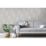 Holden Decor Pavona Heavy Weight Wallpaper - Grey