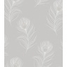 Holden Decor Pavona Heavy Weight Wallpaper - Grey