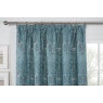 Sundour Kyoto Lined Pencil Pleat Curtains - Blue