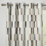 Fusion Oakland Lined Eyelet Curtains - Natural