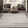 Asiatic Asiatic Camber Stripe Modern Textured Rug - Grey