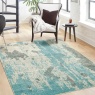 Asiatic Asiatic Nova NV15 Abstract Rug - Painterly Duck Egg