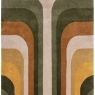 Asiatic Asiatic Romy 02 Retro Geometric Rug - Green