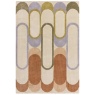 Asiatic Asiatic Romy 09 Module Geometric Rug - Pastel Multi