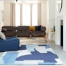 Asiatic Asiatic Romy 11 Elements Geometric Rug - Blue