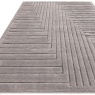 Asiatic Asiatic Valley Connection Geometric 3D Rug - Charcoal