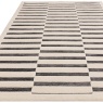 Asiatic Asiatic Valley Build Geometric 3D Rug - Charcoal/Ivory