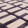 Asiatic Asiatic Valley Junction Geometric 3D Rug - Charcoal/Ivory