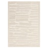 Asiatic Asiatic Valley Path Geometric 3D Rug - Ivory