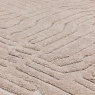 Asiatic Asiatic Valley Route Geometric 3D Rug - Natural Beige