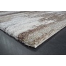 Mastercraft Mastercraft 023-0381/6787 Mehari Heatset Shaggy Rug - Brown/Grey