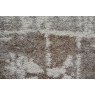 Mastercraft Mastercraft 023-0394/6767 Mehari Heatset Shaggy Rug - Brown/Grey