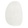 Mastercraft Mastercraft 041-0064/6161 Geo Soft Touch Pebble Rug - White