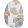 Mastercraft Mastercraft 046-0038/6191 Milano Rug - Grey/Gold