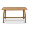 Brandon Rustic Oak Bar Table