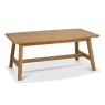 Brandon Rustic Oak 4-6 Seater Extension Dining Table