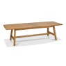 Brandon Rustic Oak 6-8 Seater Extension Dining Table