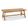 Brandon Rustic Oak 6-8 Seater Extension Dining Table