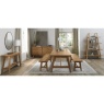 Brandon Rustic Oak Large Dining Bench