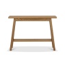 Brandon Rustic Oak Console Table With Shelf