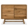 Brandon Rustic Oak Narrow Sideboard