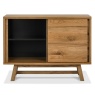 Brandon Rustic Oak Narrow Sideboard