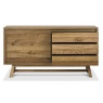 Brandon Rustic Oak Wide Sideboard