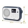 Roberts PLAY30WB DAB/DAB+/FM RDS & Bluetooth Digital Portable Radio - White