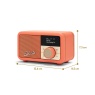 Roberts REV-PETITE2PO Revival Petite2 Radio - Pop Orange