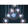 Festive Lights Festive Starburst Curtain Lights 160cm x 120cm - Aurora