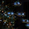 Festive Lights Festive Starburst Curtain Lights 160cm x 120cm - Aurora