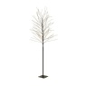 Lumineo Lumineo LED Christmas Twig Tree 6ft - Black