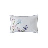 Laura Ashley Hawling Irises Duvet Cover Set - White/Purple