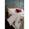 Laura Ashley Pallington Bloom Ruby Duvet Cover Set - Red/Cream