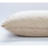 Laura Ashley Barley Embossed Cushion 50cm - Natural