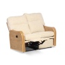 Desser Paris 2 Seater Reclining Sofa & 2 Chairs Suite - Light Oak