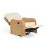 Desser Paris 2 Seater Reclining Sofa & 2 Chairs Suite - Light Oak