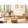 Desser Aspen 3 Seater Sofa & 2 Chairs Suite - Light Oak