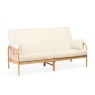 Desser Aspen 3 Seater Sofa & 2 Chairs Suite - Light Oak