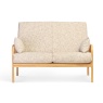 Desser Aspen 2 Seater Sofa & 2 Chairs Suite - Light Oak