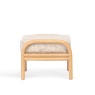 Desser Aspen Footstool - Light Oak