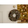 Festive Red Berries & Holly Wreath - 36cm