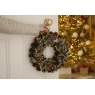 Festive Red Berries & Holly Wreath - 36cm