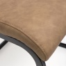 Lenny Fabric Dining Chair - Tan