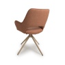 Paulie Swivel Dining Chair - Brick