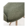 Paulie Swivel Fabric Dining Chair - Sage