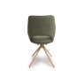 Paulie Swivel Fabric Dining Chair - Sage