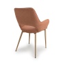 Collins Fabric Dining Chair - Brick