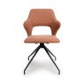 Scott Fabric Dining Chair - Brick