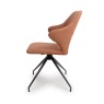 Scott Fabric Dining Chair - Brick